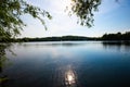 Circular route on WeÃÅ¸linger lake, summer time